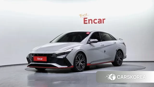 Hyundai Avante (CN7) 2023 Серый из Кореи