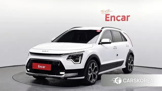 Kia Di Ol Nu Niro 2022 Белый из Кореи