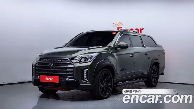 Ssangyong The New Rexton Sports Cannes 2022 Зеленый из Кореи