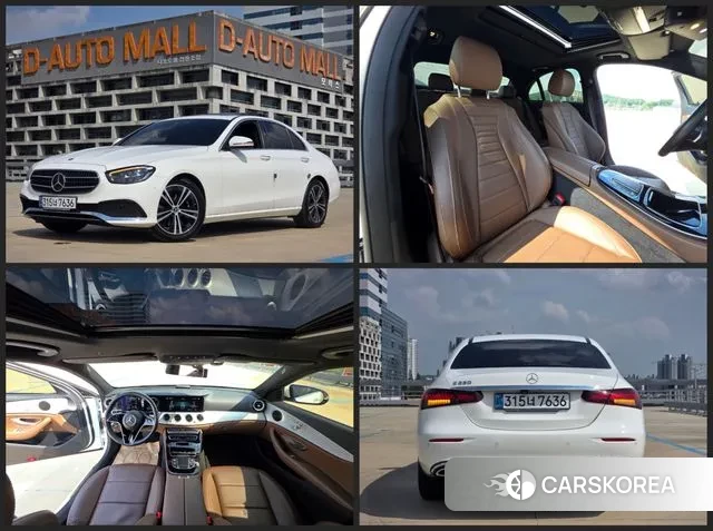 Mercedes-Benz E-Class W213 2021 Белый из Кореи