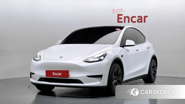 Tesla Model Y 2024 Белый из Кореи