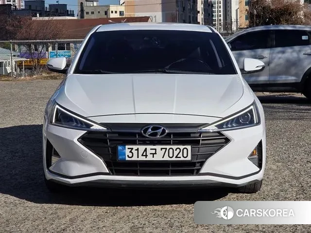 Hyundai The New Avante AD 2019 Белый из Кореи