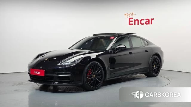Porsche Panamera (971) 2018 Черный из Кореи