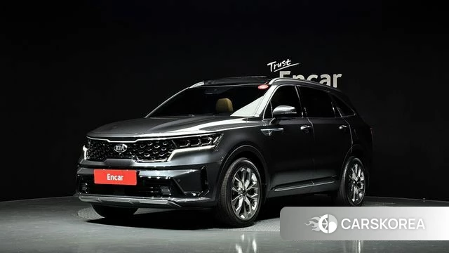 Kia Sorento 4th Generation 2021 Серый из Кореи