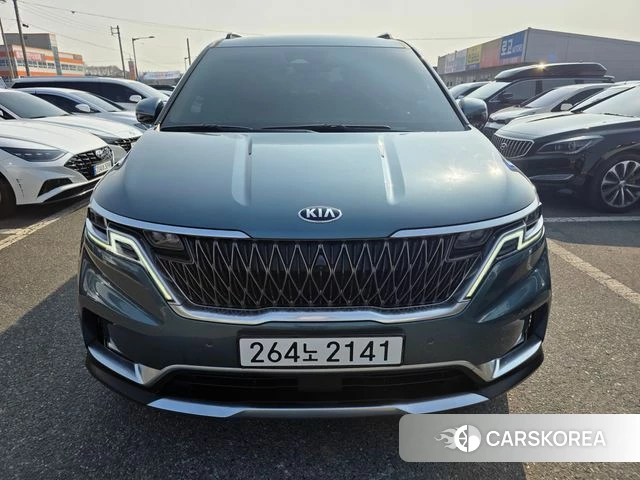 Kia Carnival 4th generation 2021 Синий из Кореи