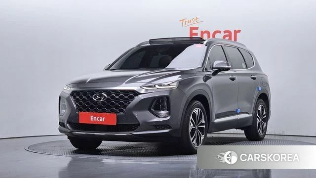 Hyundai Santa Fe TM 2018 Серый из Кореи