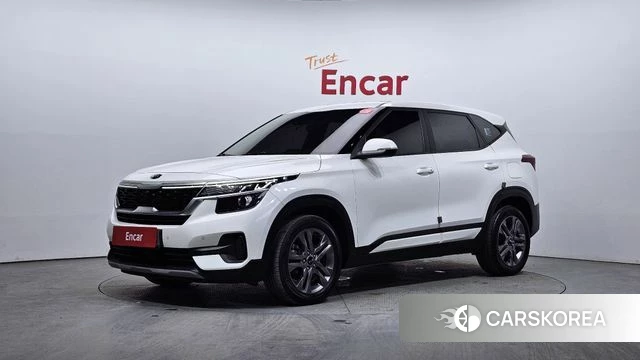 Kia Seltos 2021 Белый из Кореи