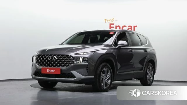 Hyundai The New Santa Fe 2023 Серый из Кореи