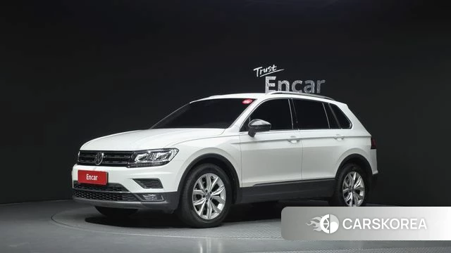 Volkswagen Tiguan second Generation 2018 Белый из Кореи