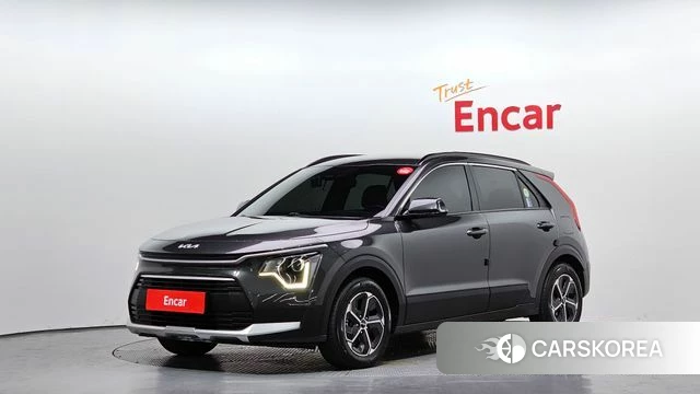 Kia Di Ol Nu Niro 2022 Серый из Кореи