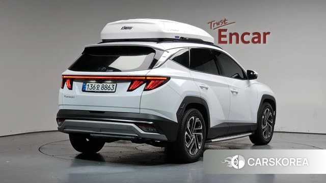 Hyundai The New Tucson Hybrid (NX4) 2025 Белый из Кореи