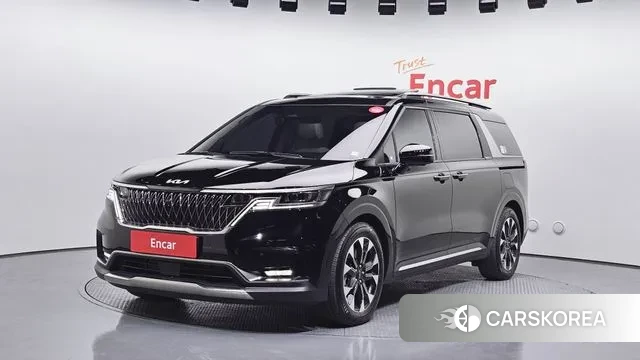 Kia Carnival 4th generation 2023 Черный из Кореи