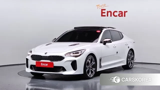 Kia Stinger 2018 Белый из Кореи