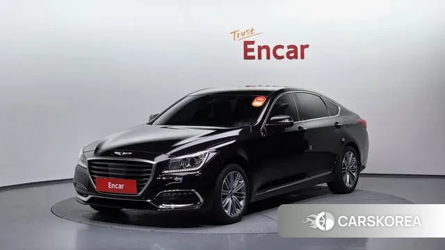 Genesis G80 2018 Черный из Кореи