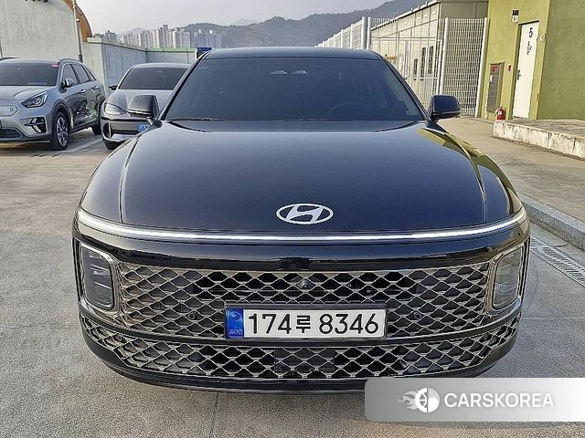 Hyundai Grandeur Hybrid (GN7) 2024 Черный из Кореи