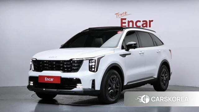 Kia The New Sorento 4th Generation 2024 Белый из Кореи