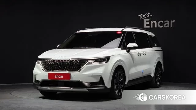 Kia Carnival 4th generation 2021 Белый из Кореи