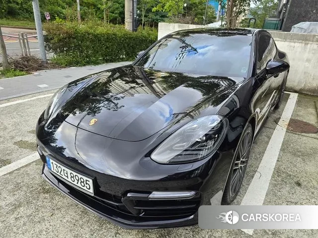 Porsche Panamera (971) 2018 Черный из Кореи