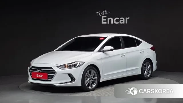 Hyundai Avante AD 2018 Белый из Кореи