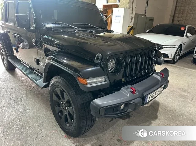 Jeep Wrangler (JL) 2021 Черный из Кореи