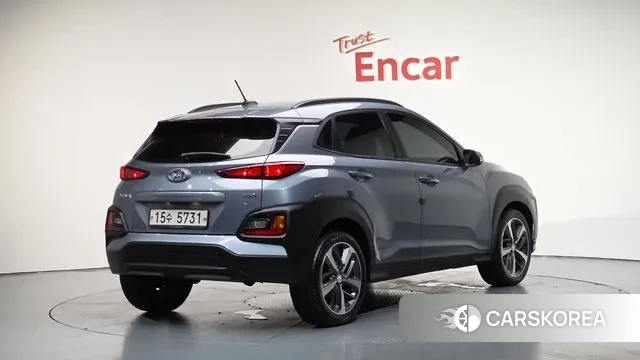 Hyundai Kona 2018 Небесно-голубой из Кореи