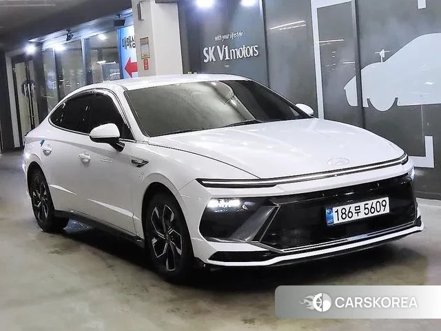 Hyundai Sonata D Edge (DN8) 2024 Белый из Кореи