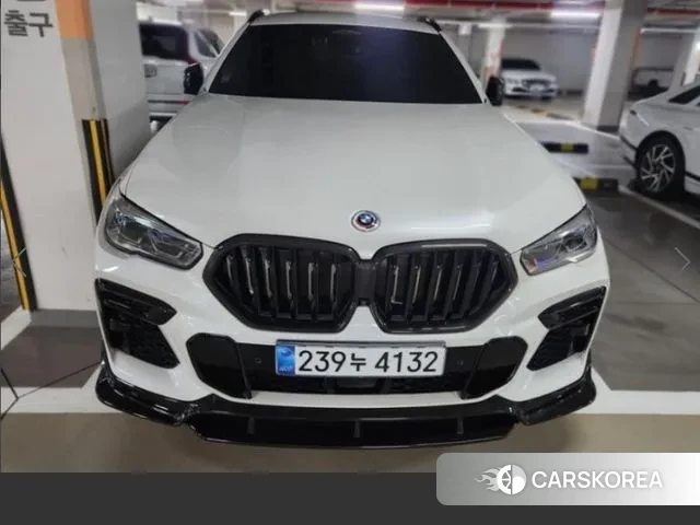 BMW X6 (G06) 2022 Белый из Кореи