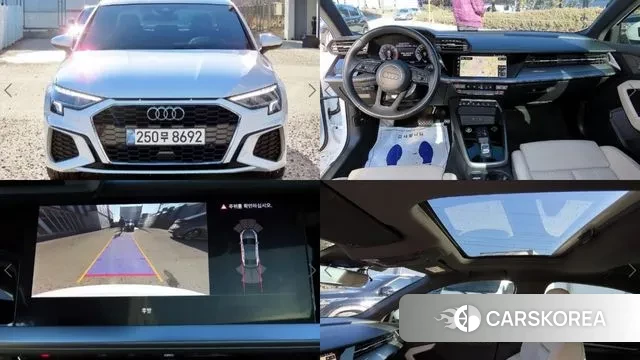 Audi A3 (8Y) 2024 Белый из Кореи