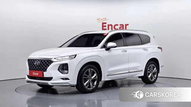 Hyundai Santa Fe TM 2019 Белый из Кореи