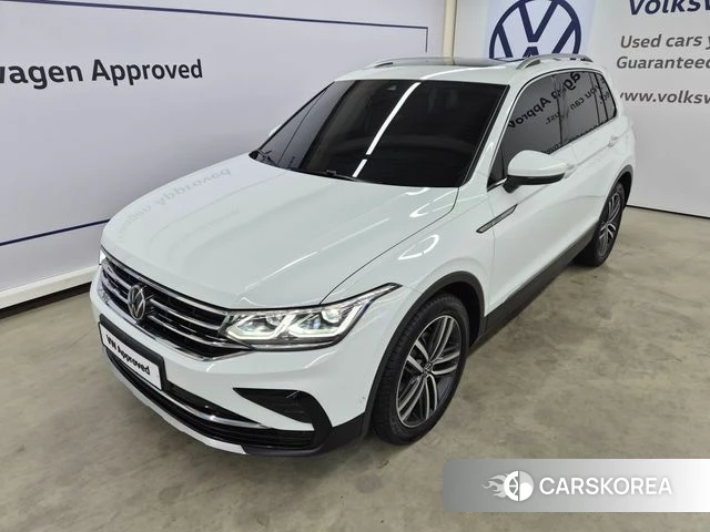 Volkswagen Tiguan second Generation 2024 Белый из Кореи