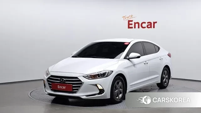 Hyundai Avante AD 2018 Белый из Кореи
