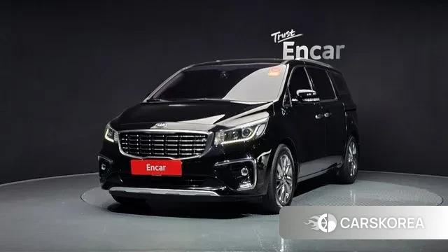 Kia The New Carnival 2018 Черный из Кореи