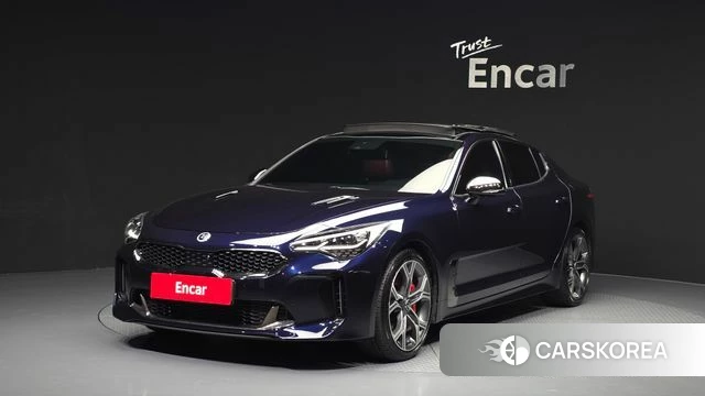 Kia Stinger 2018 Синий из Кореи