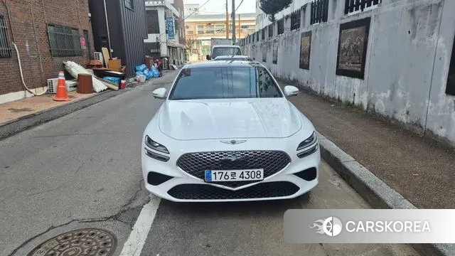 Genesis The New G70 2024 Белый из Кореи