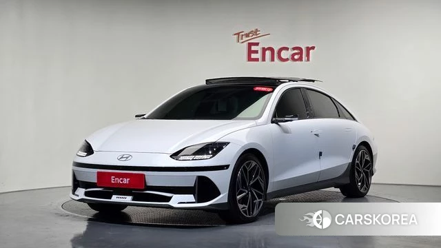 Hyundai Ionic 6 2022 Белый из Кореи