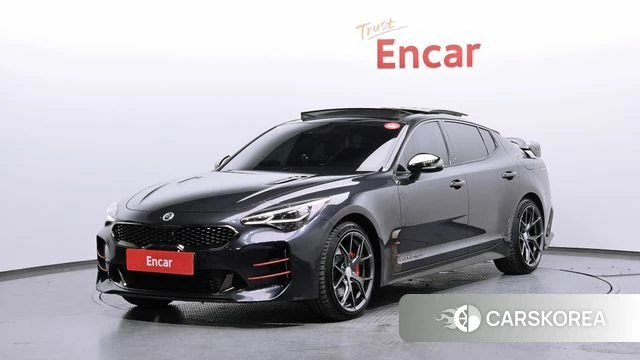 Kia Stinger 2018 Серый из Кореи