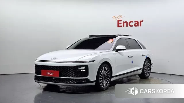 Hyundai Grandeur Hybrid (GN7) 2023 Белый из Кореи