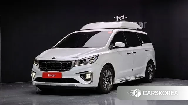 Kia The New Carnival 2018 Белый из Кореи