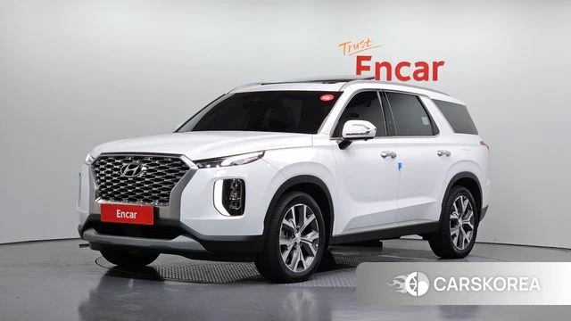 Hyundai Palisade 2021 Белый из Кореи