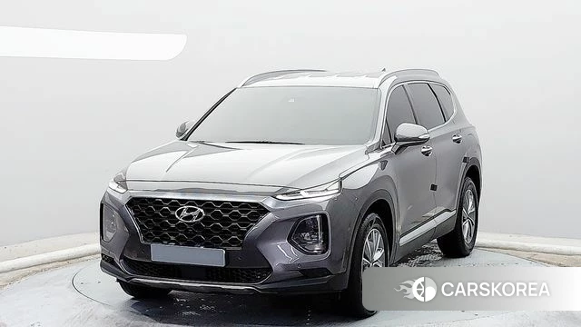 Hyundai Santa Fe TM 2019 Серый из Кореи