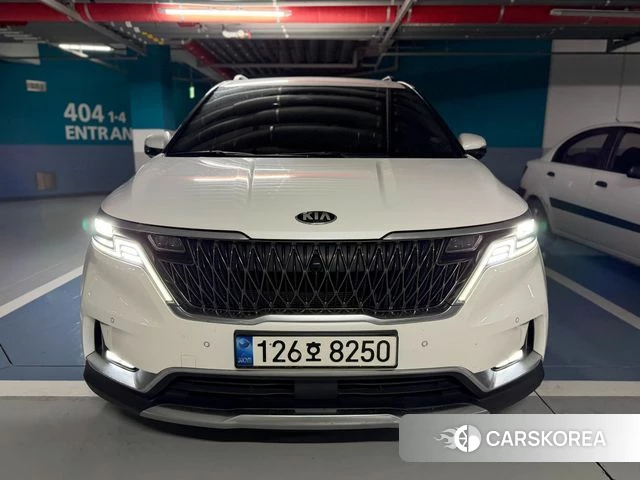 Kia Carnival 4th generation 2021 Белый из Кореи