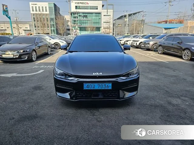 Kia EV6 2021 Черный из Кореи