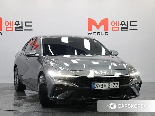 Hyundai The New Avante (CN7) 2023 Серый из Кореи