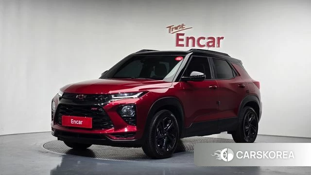 Chevrolet (GM Daewoo) Trailblazer 2020 Красный из Кореи