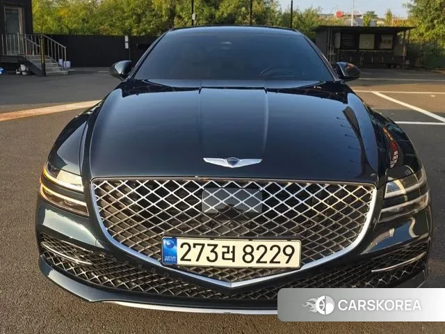 Genesis G80 (RG3) 2021 Синий из Кореи