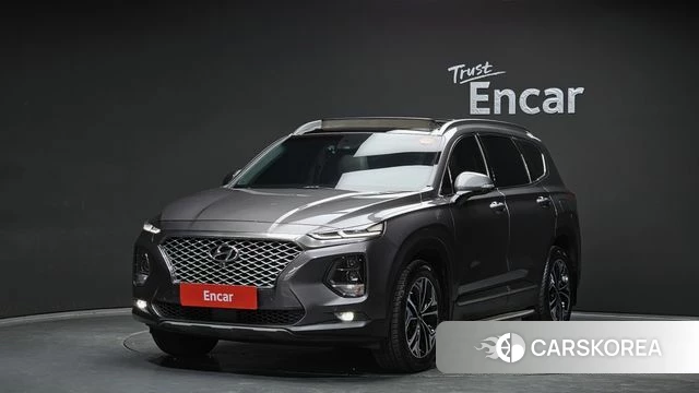 Hyundai Santa Fe TM 2018 Серый из Кореи