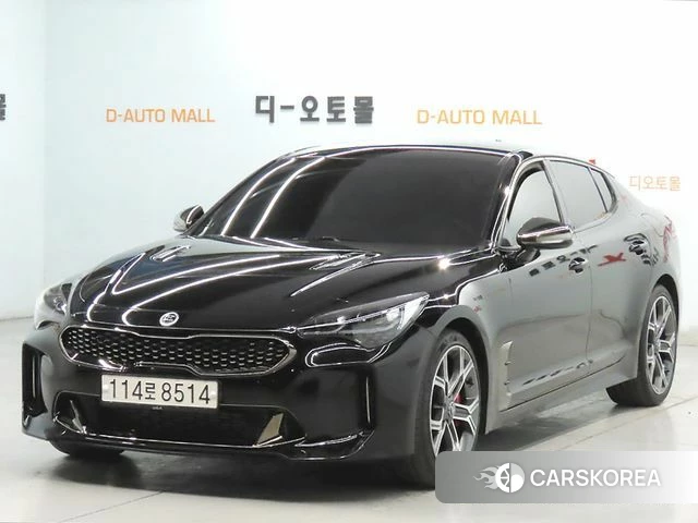 Kia Stinger 2019 Черный из Кореи