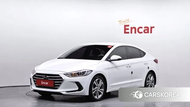 Hyundai Avante AD 2018 Белый из Кореи