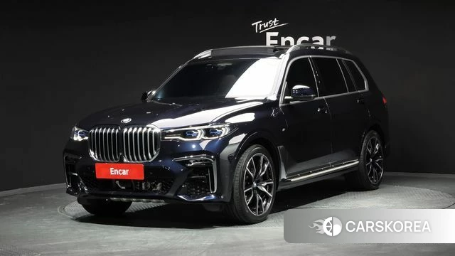 BMW X7 (G07) 2022 Синий из Кореи