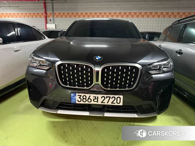 BMW X4 (G02) 2022 Серый из Кореи